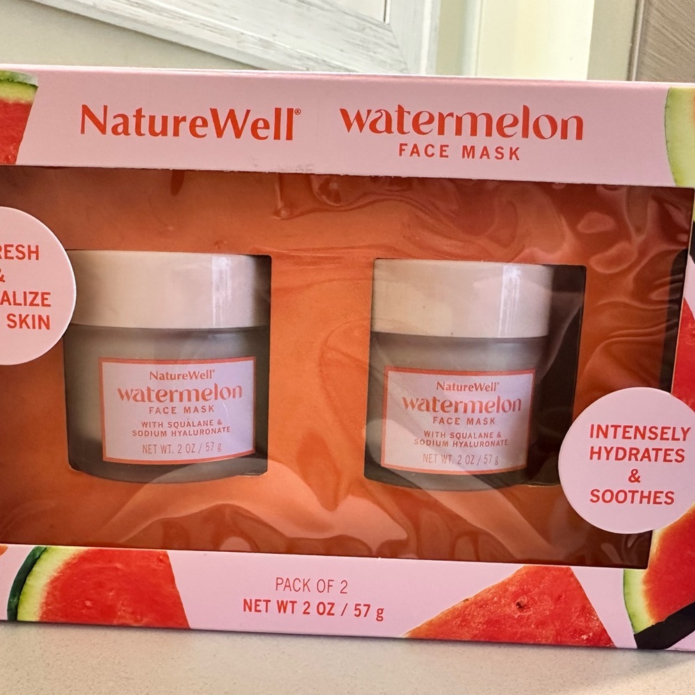 Watermelon Face Mask Pack - Pink
